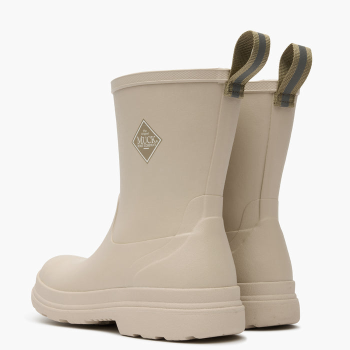 Rainscape Women's 8" Waterproof Rubber Boot in Sand MRS08W80 back profile