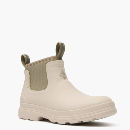 Rainscape Women's Chelsea Waterproof Rubber Boot in Sand MRSCHW80 quarter angle profile