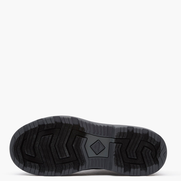 Black sole of a shoe on a white background
