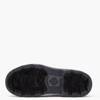 Black sole of a shoe on a white background