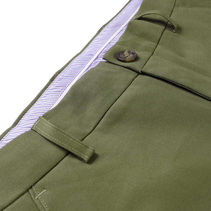 Real Hoxton Chino Shorts - Olive