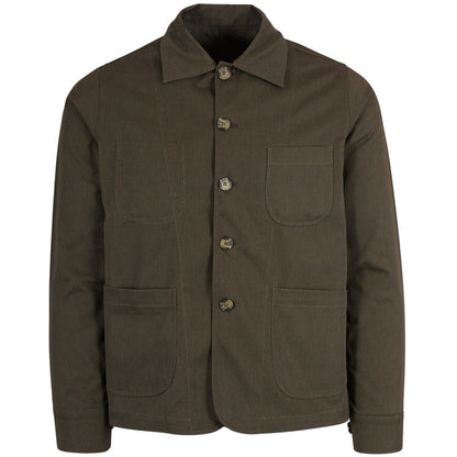 Real Hoxton Chore Jacket - Moss Green
