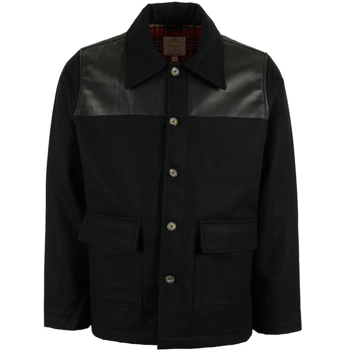 Real Hoxton Donkey Jacket - Black