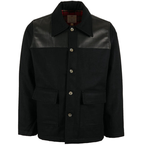 Real Hoxton Donkey Jacket - Black
