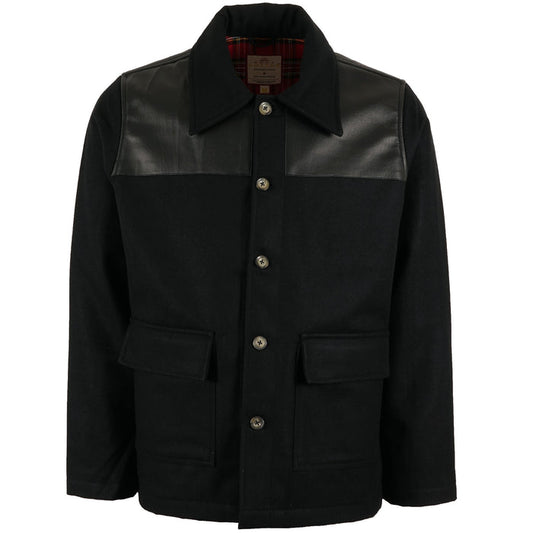 Real Hoxton Donkey Jacket - Black