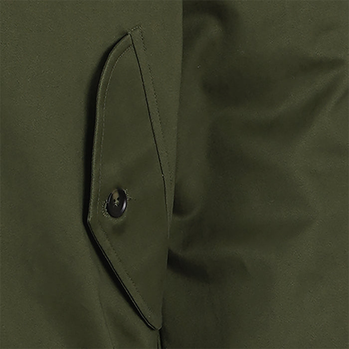 Real Hoxton Harrington Jacket - Olive