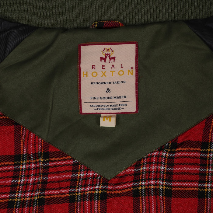 Real Hoxton Harrington Jacket - Olive