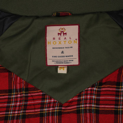 Real Hoxton Harrington Jacket - Olive