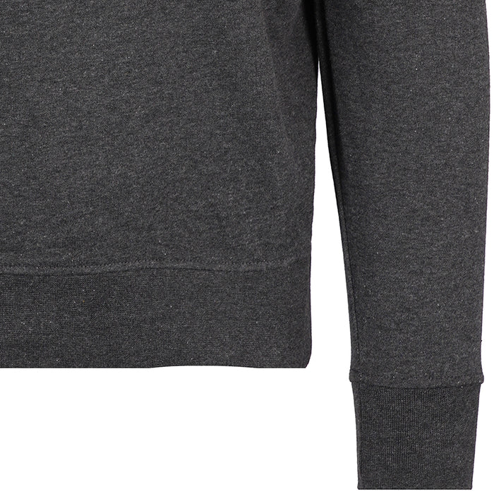 Real Hoxton Loopback Cotton Sweatshirt - Charcoal