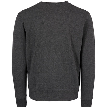 Real Hoxton Loopback Cotton Sweatshirt - Charcoal