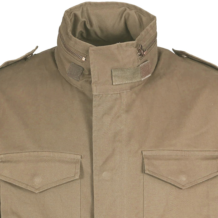 Real Hoxton M-65 Field Jacket - Beige