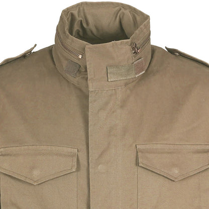 Real Hoxton M-65 Field Jacket - Beige