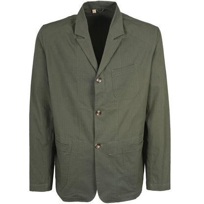 Real Hoxton Ripstop Engineer Jacket - Khaki Green