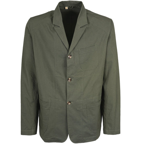 Real Hoxton Ripstop Engineer Jacket - Khaki Green