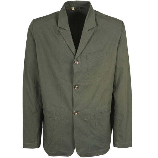 Real Hoxton Ripstop Engineer Jacket - Khaki Green