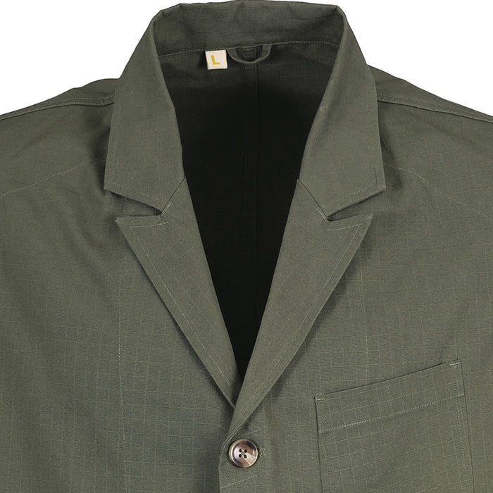 Real Hoxton Ripstop Engineer Jacket - Khaki Green
