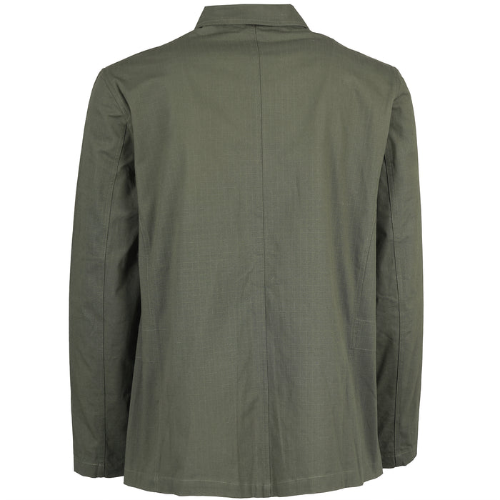 Real Hoxton Ripstop Engineer Jacket - Khaki Green