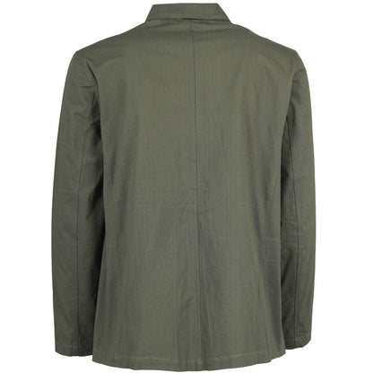 Real Hoxton Ripstop Engineer Jacket - Khaki Green