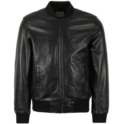 Real Hoxton Ryan Bomber Jacket - Black