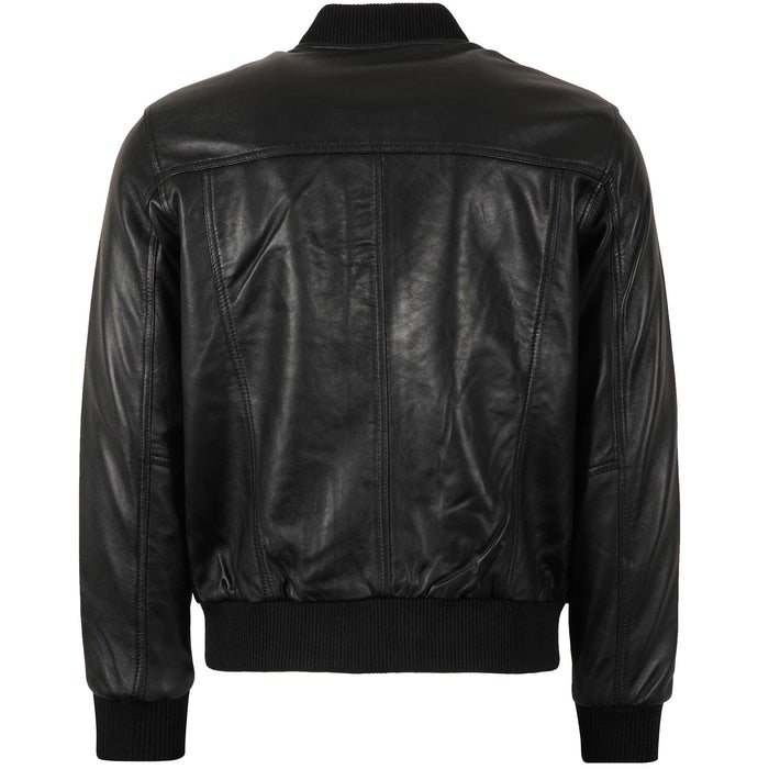 Real Hoxton Ryan Bomber Jacket - Black