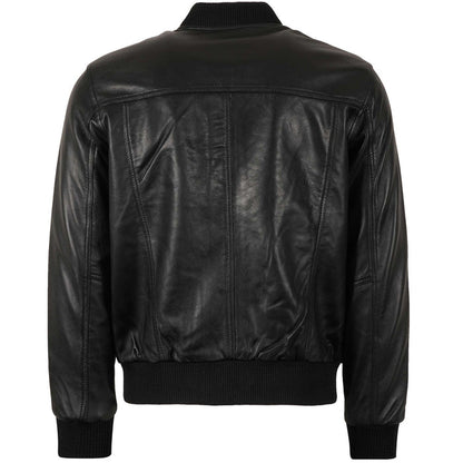 Real Hoxton Ryan Bomber Jacket - Black