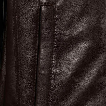 Real Hoxton Ryan Bomber Jacket - Brown