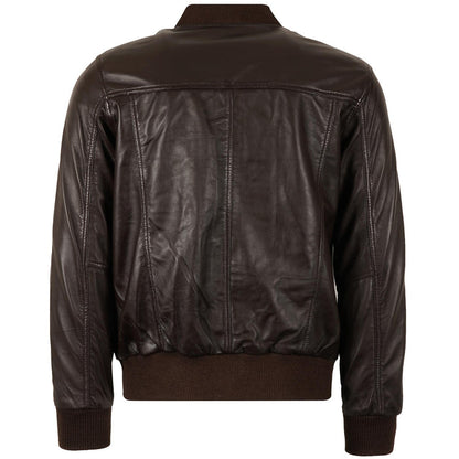 Real Hoxton Ryan Bomber Jacket - Brown