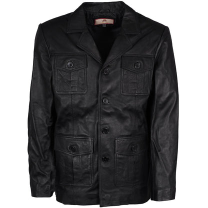 Real Hoxton Safari Jacket - Black