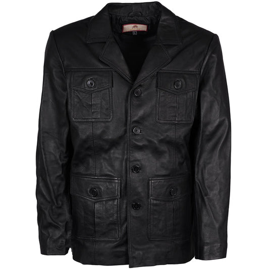Real Hoxton Safari Jacket - Black