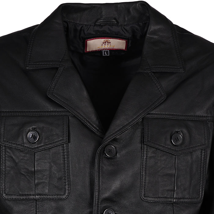 Real Hoxton Safari Jacket - Black