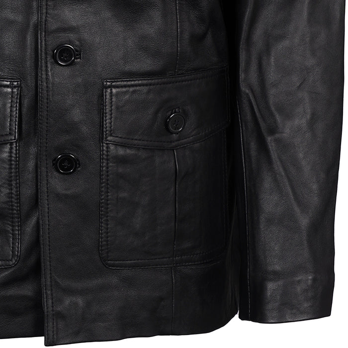 Real Hoxton Safari Jacket - Black