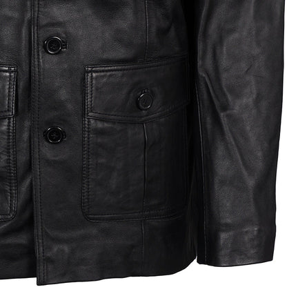 Real Hoxton Safari Jacket - Black