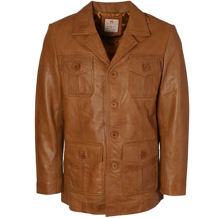 Real Hoxton Safari Jacket - Tan