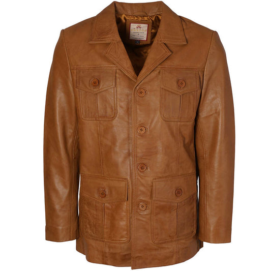 Real Hoxton Safari Jacket - Tan