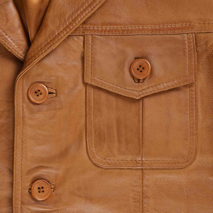 Real Hoxton Safari Jacket - Tan