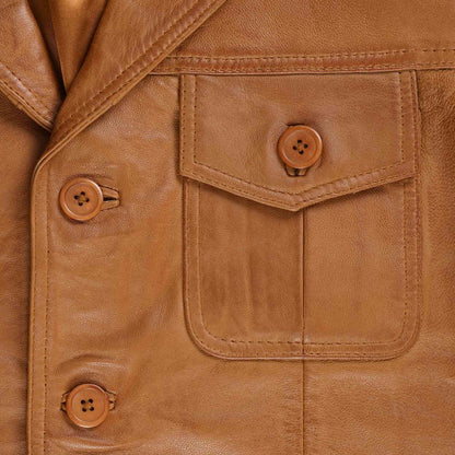 Real Hoxton Safari Jacket - Tan