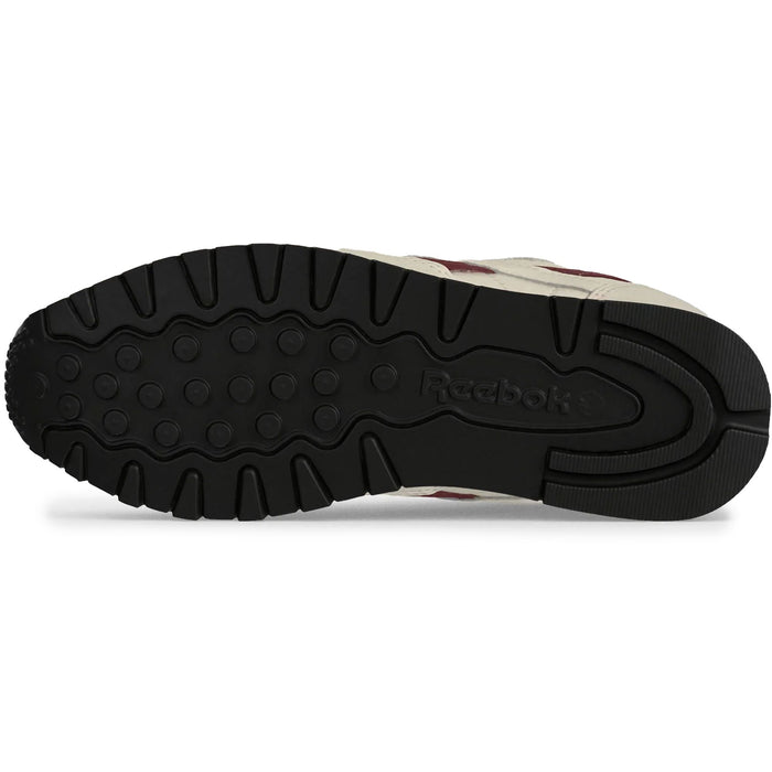 Reebok Classic Leather Sneakers - Buttercream/Merlot