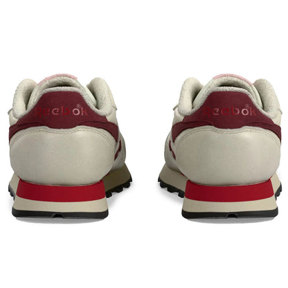 Reebok Classic Leather Sneakers - Buttercream/Merlot
