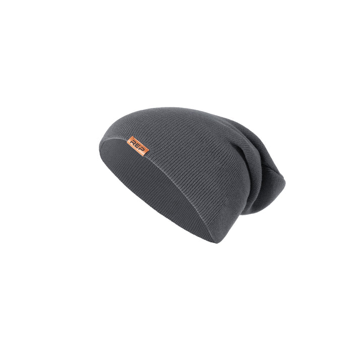The REP Fitness REP® Beanie in Gray front