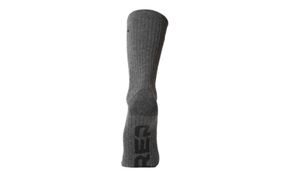 The REP Fitness REP® Midweight Crew Sock in Heather Cool Gray/Heather Black back