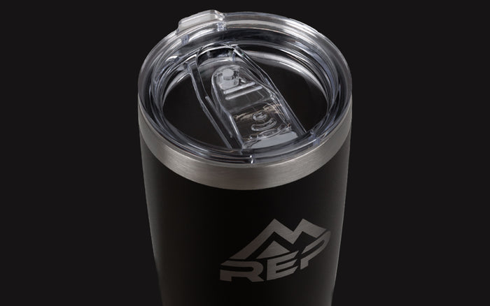 REP Tumbler with clear polycarbonate lid