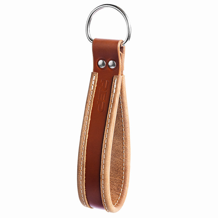 The REP USA Leather Single Handle Cable Attachment in Brown