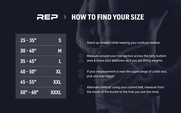 REP® USA Premium Leather Lifting Belt