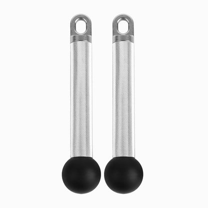 REP® x Kleva Built® ISO Pushdown Grip Cable Attachment with an aggressive mountain-style knurling