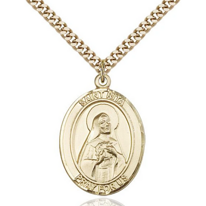 Rita - St. Rita of Cascia Medal 6 Options