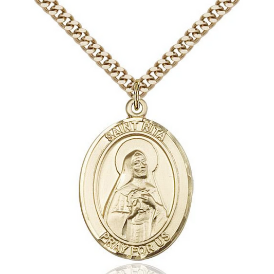 Rita - St. Rita of Cascia Medal 6 Options