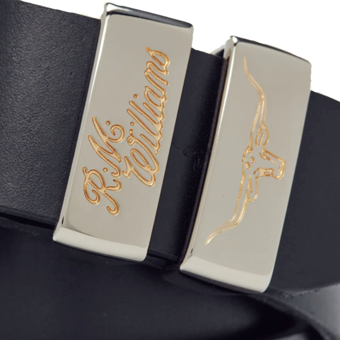 R.M. Williams Drover Belt - Black