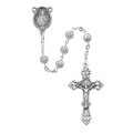 Rosary - Filigree Metal Rosary Boxed