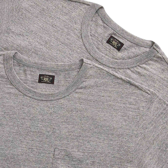 RRL by Ralph Lauren 2 Pack T-Shirts - Grey