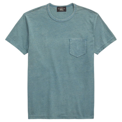 RRL by Ralph Lauren Jersey Pocket T-Shirt - Indigo Blue